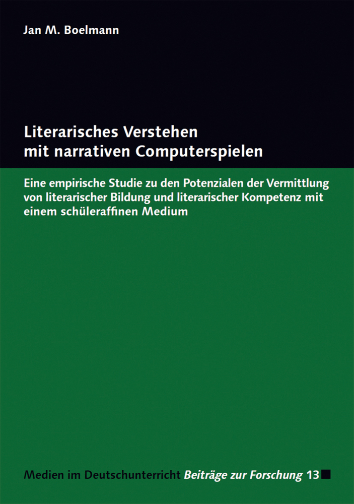 Cover: 9783867363020 | Literarisches Verstehen mit narrativen Computerspielen | Jan Boelmann