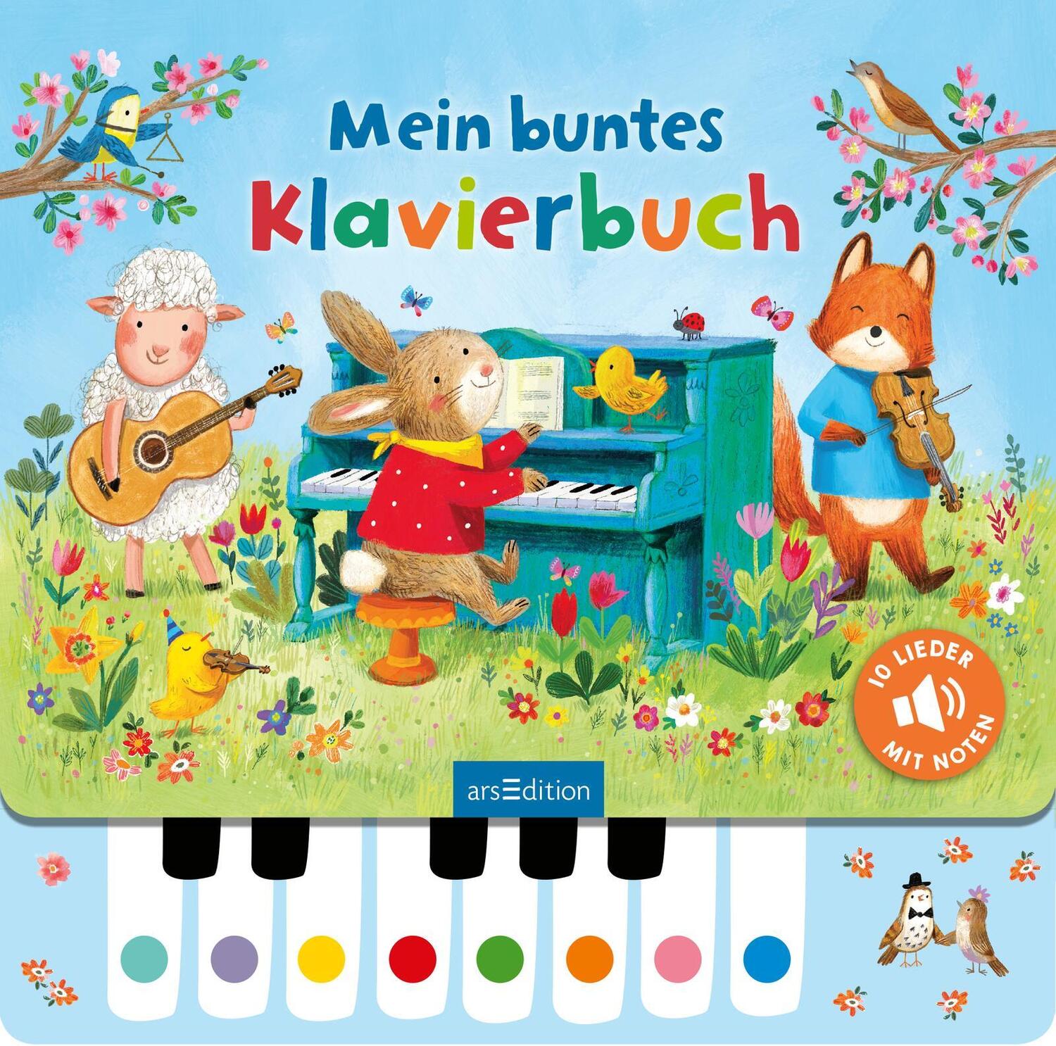 Cover: 9783845857237 | Mein buntes Klavierbuch | Buch | Klavierbuch | Pappebuch mit Sound