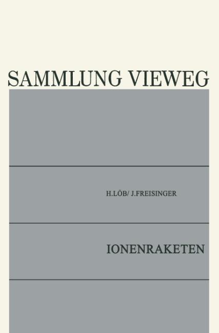 Cover: 9783663063520 | Ionenraketen | Horst Löb | Taschenbuch | Sammlung Vieweg | Paperback