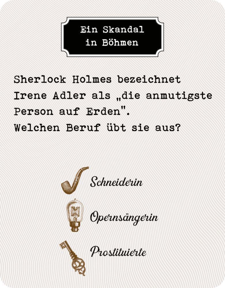 Bild: 4050003723662 | Sherlock Holmes - Das Quiz | Taschenbuch | 41 S. | Deutsch | 2021