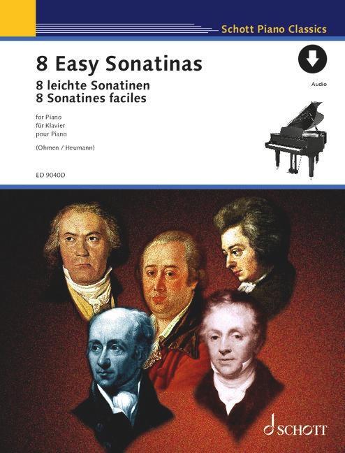 Cover: 9783795732677 | 8 leichte Sonatinen | von Clementi bis Beethoven. Klavier. | Broschüre