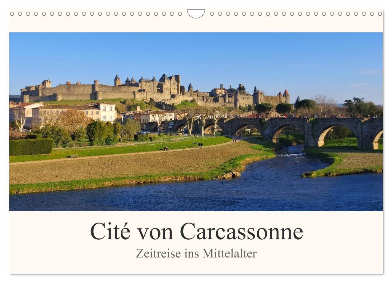 Cover: 9783435455676 | Cite von Carcassonne - Zeitreise ins Mittelalter (Wandkalender 2025...