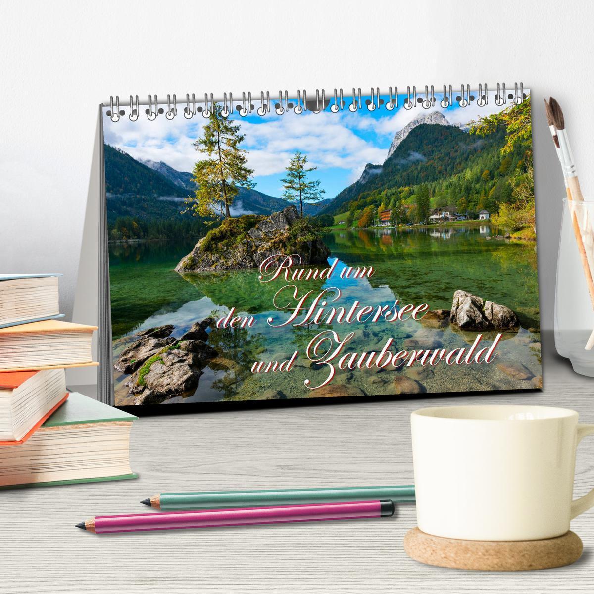 Bild: 9783435351510 | Rund um den Hintersee und Zauberwald (Tischkalender 2025 DIN A5...