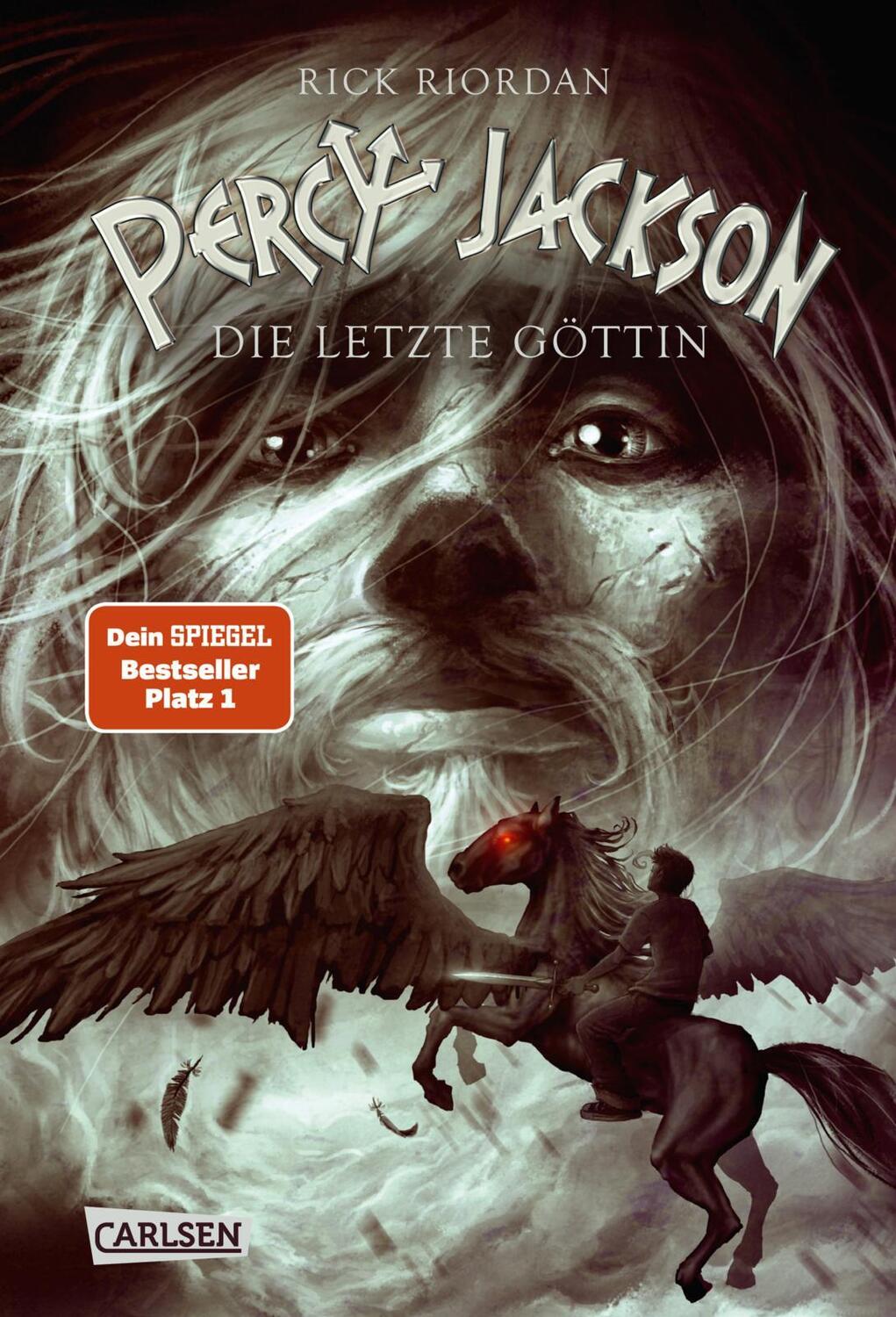 Cover: 9783551555854 | Percy Jackson 05. Die letzte Göttin | Rick Riordan | Buch | Deutsch