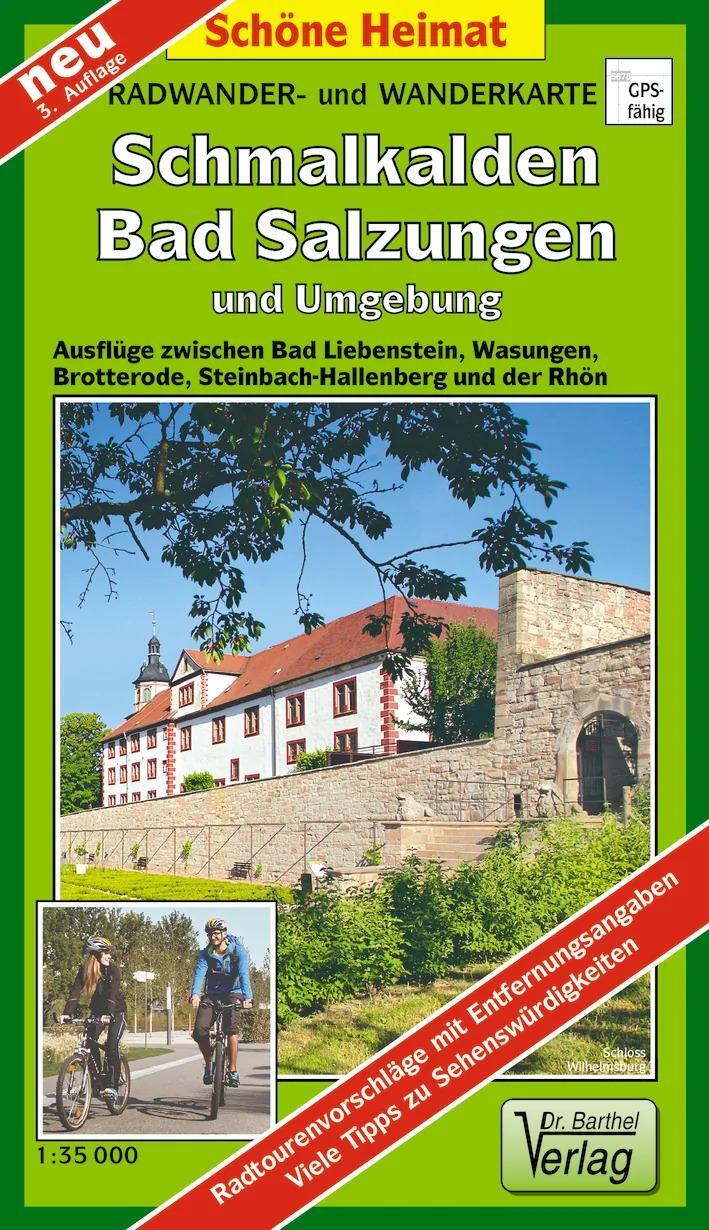 Cover: 9783895911279 | Schmalkalden, Bad Salzungen und Umgebung 1 : 35 000 Radwander- und...