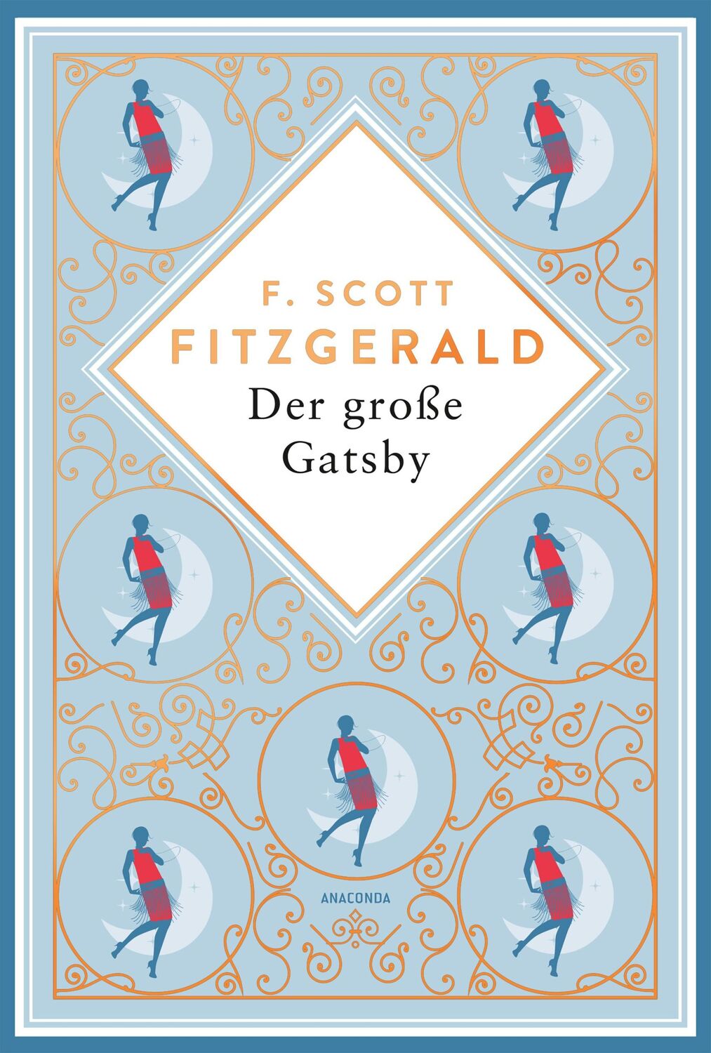 Cover: 9783730612828 | Der große Gatsby. Schmuckausgabe mit Kupferprägung | Fitzgerald | Buch