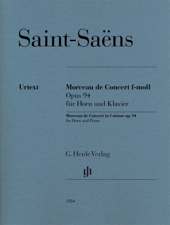 Cover: 9790201812847 | Saint-Saëns, Camille - Morceau de Concert f-moll op. 94 | Rahmer