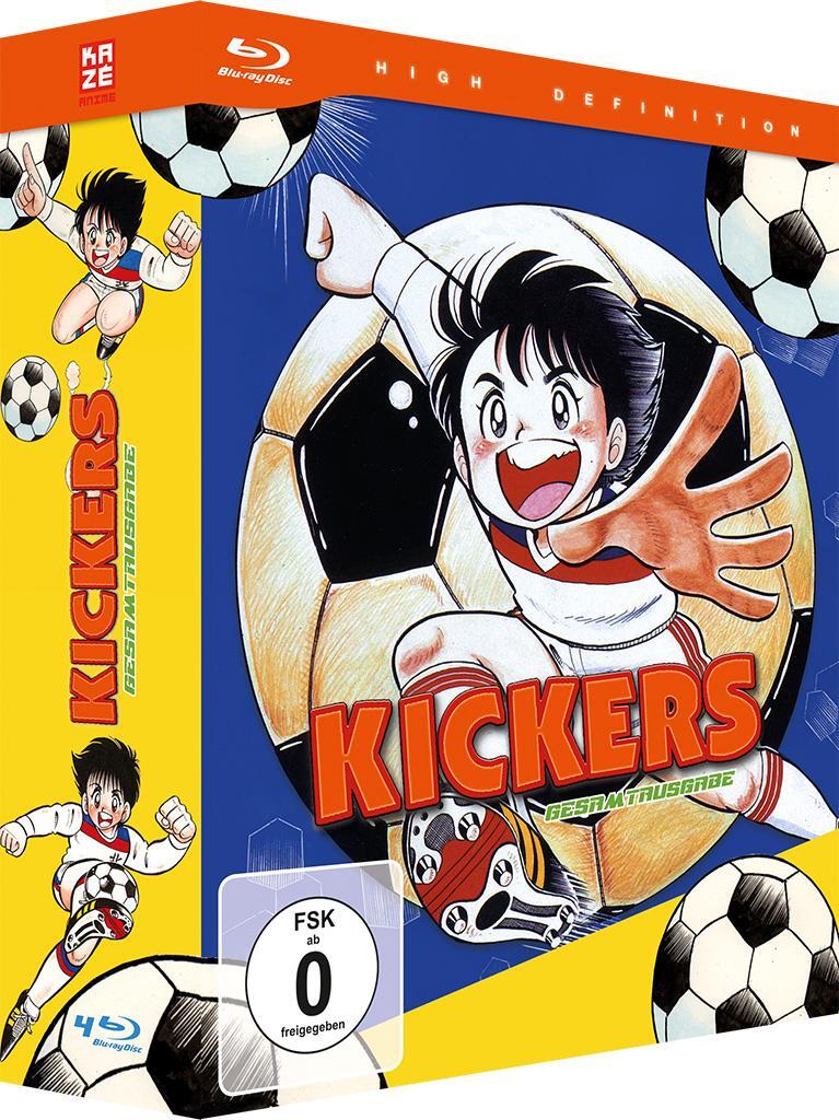Cover: 7630017509215 | Kickers | Gesamtausgabe | Hiroshi Kaneko (u. a.) | Blu-ray Disc | 1986
