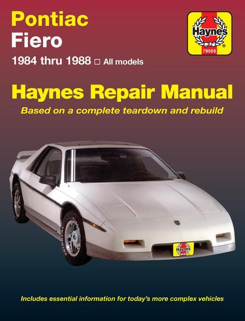 Cover: 9781850106166 | Pontiac Fiero 1984-88 | J H Haynes | Taschenbuch | Englisch | 2016