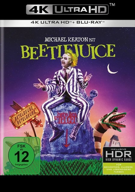 Cover: 5051890322562 | Beetlejuice (Ultra HD Blu-ray &amp; Blu-ray) | Tim Burton | 2020