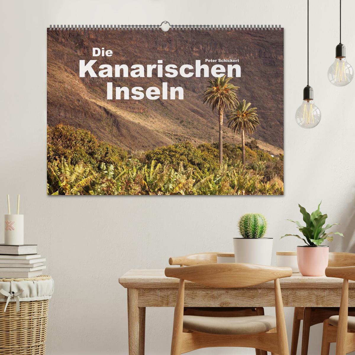 Bild: 9783435374571 | Die Kanarischen Inseln (Wandkalender 2025 DIN A2 quer), CALVENDO...