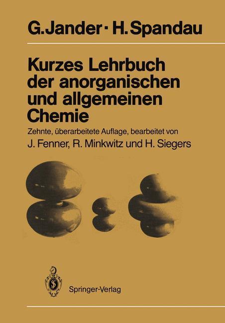 Cover: 9783540167495 | Kurzes Lehrbuch der anorganischen und allgemeinen Chemie | Taschenbuch