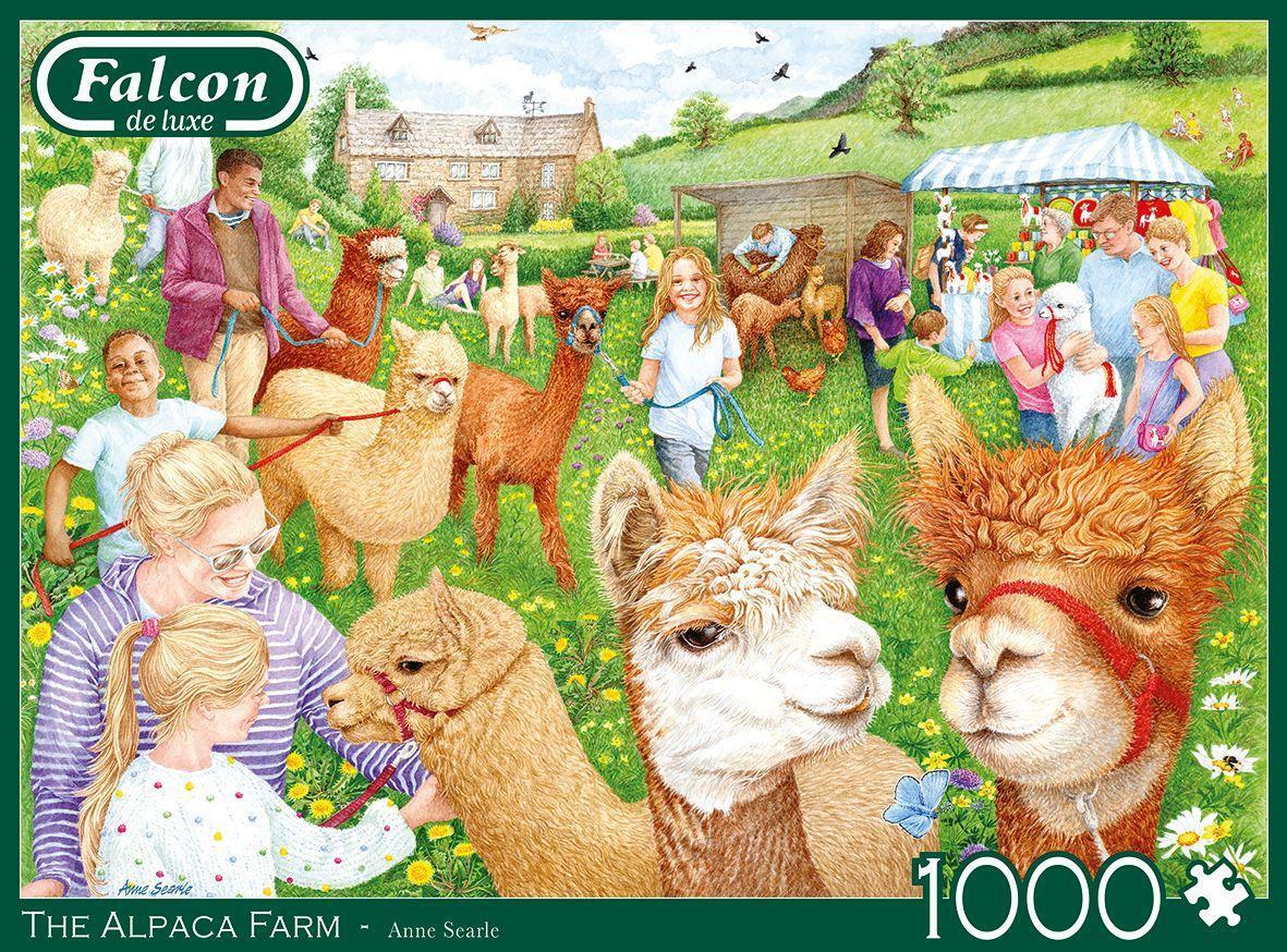 Bild: 8710126113745 | The Alpaca Farm - 1000 Teile | Spiel | Deutsch | 2022 | Jumbo