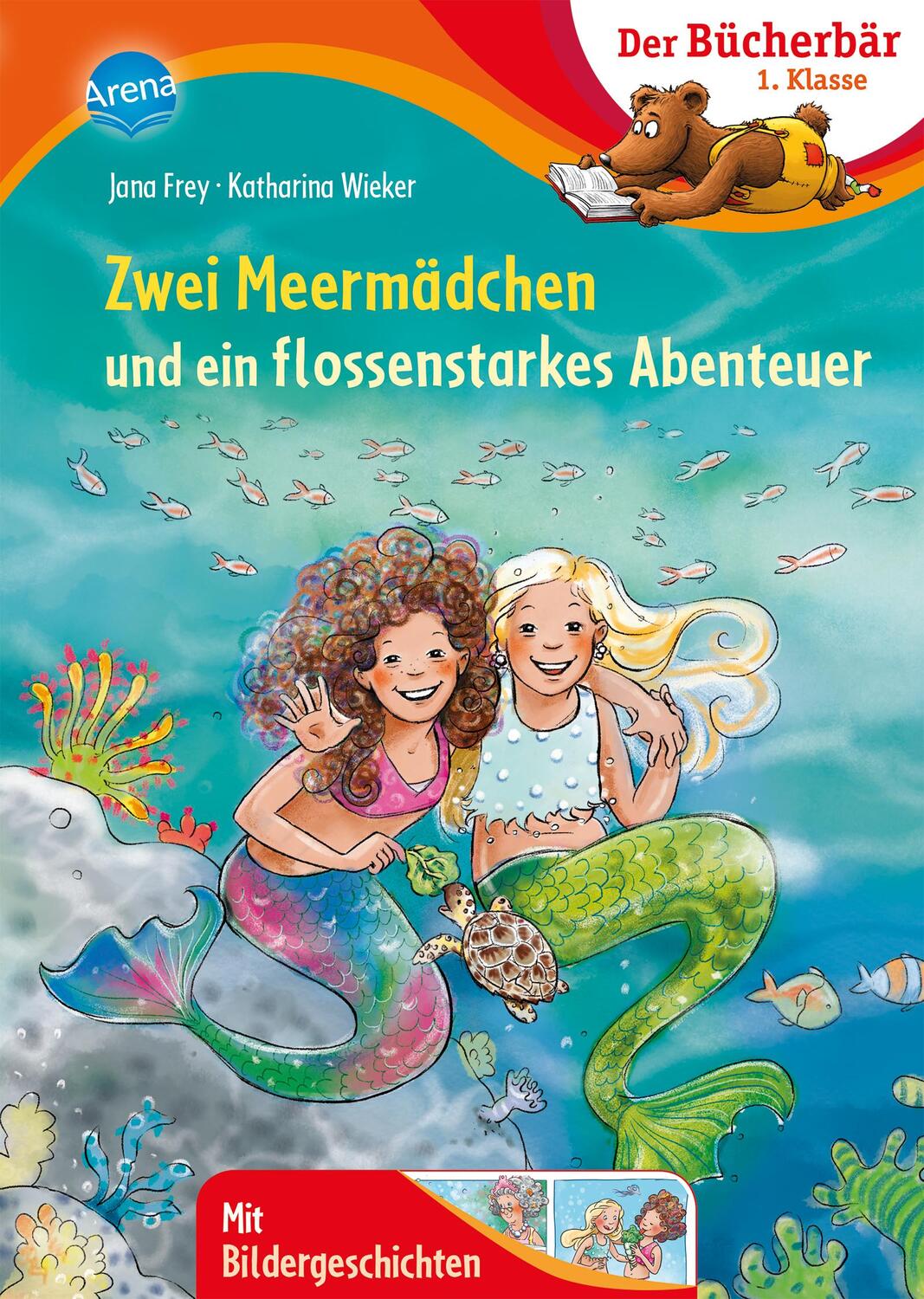 Cover: 9783401716107 | Zwei Meermädchen und ein flossenstarkes Abenteuer | Jana Frey | Buch