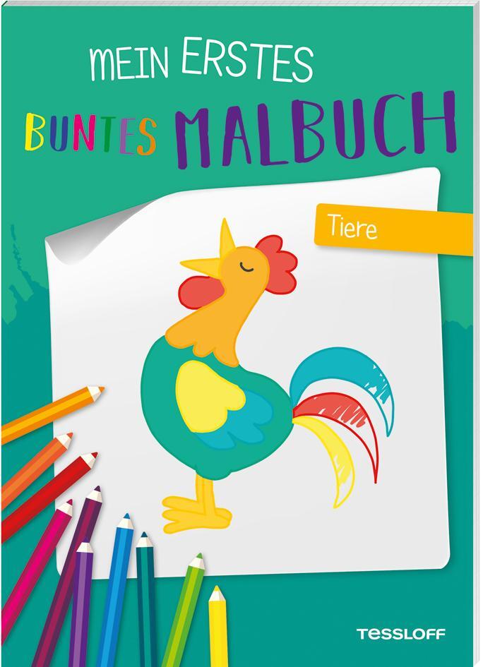 Cover: 9783788644772 | Mein erstes buntes Malbuch. Tiere | Sandra Schmidt | Taschenbuch