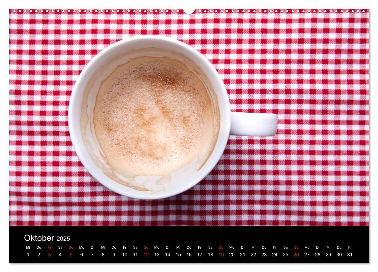 Bild: 9783435784400 | Kaffee &amp; Schokolade (Wandkalender 2025 DIN A2 quer), CALVENDO...