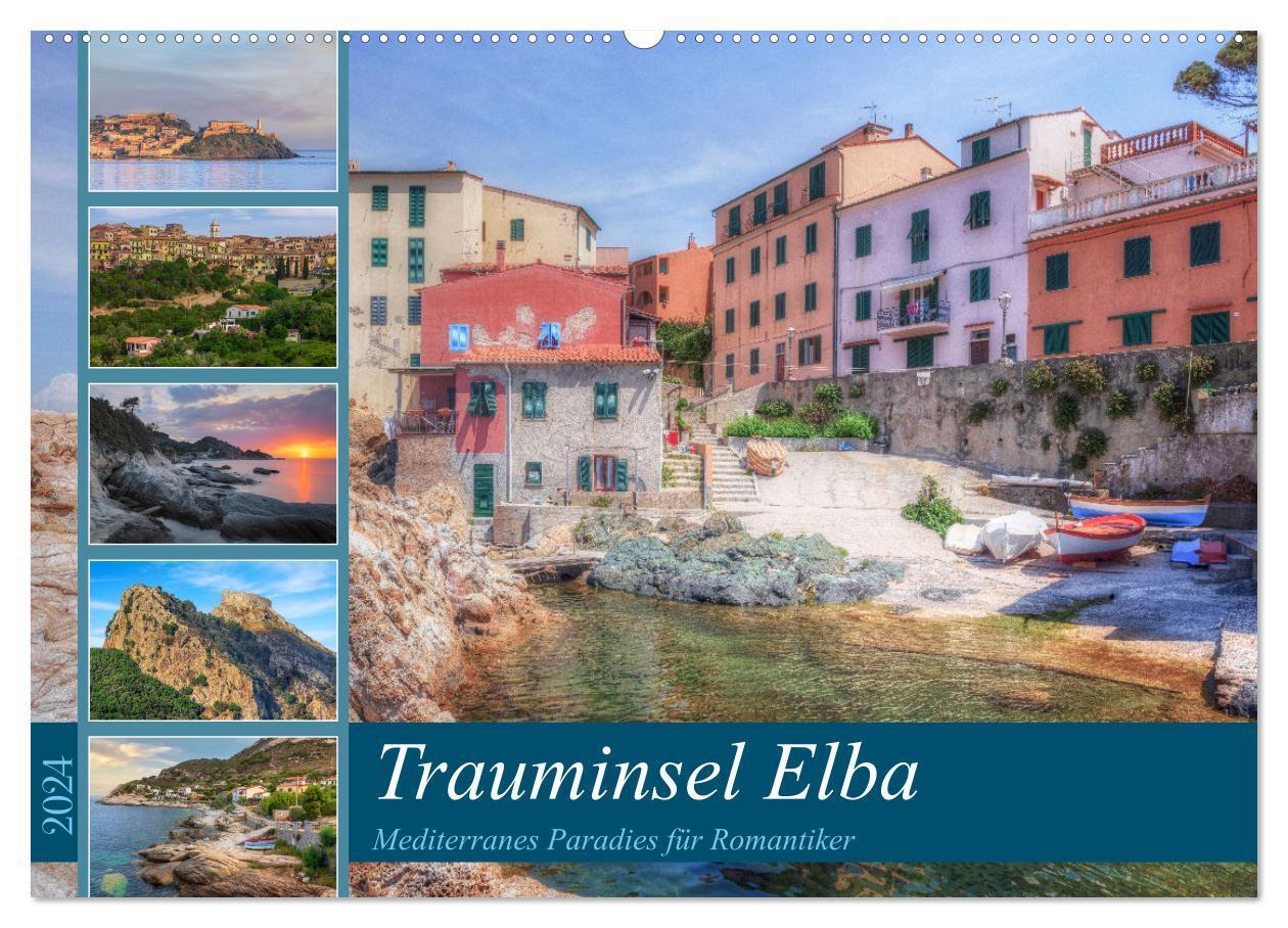 Cover: 9783675914988 | Trauminsel Elba: Mediterranes Paradies für Romantiker (Wandkalender...