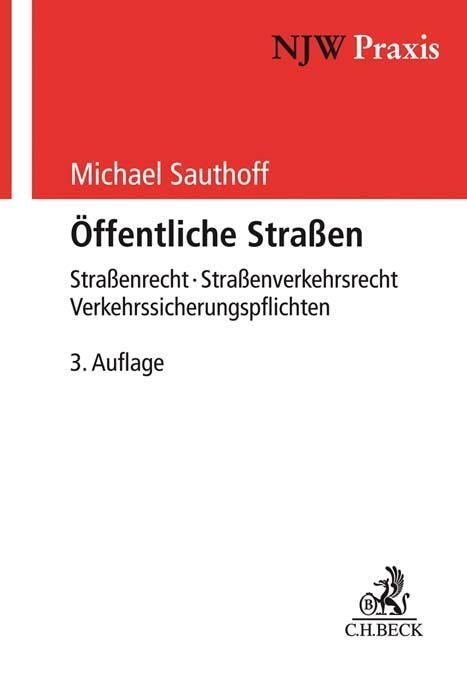 Cover: 9783406691034 | Öffentliche Straßen | Michael Sauthoff | Taschenbuch | kartoniert