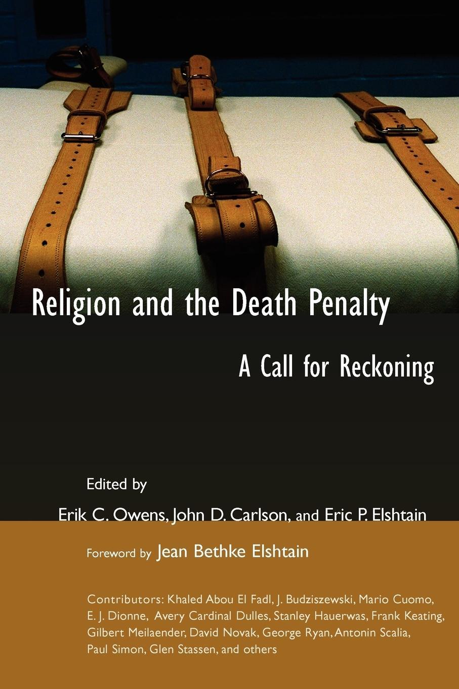 Cover: 9780802821720 | Religion and the Death Penalty | A Call for Reckoning | Erik C. Owens