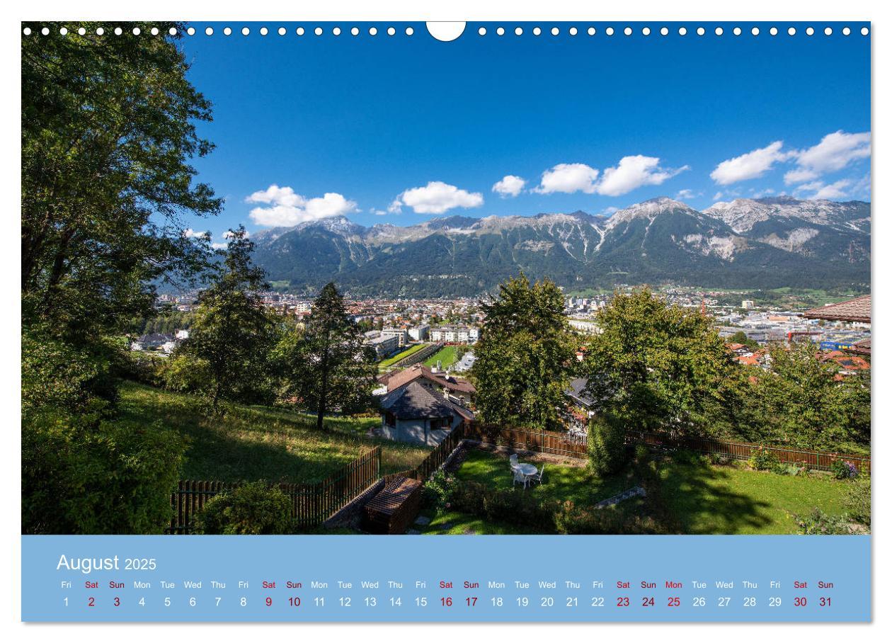 Bild: 9781325943272 | Innsbruck - Austria¿s capital of the alps (Wall Calendar 2025 DIN...