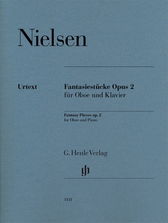 Cover: 9790201811314 | Carl Nielsen - Fantasiestücke op. 2 für Oboe und Klavier | Heitmann