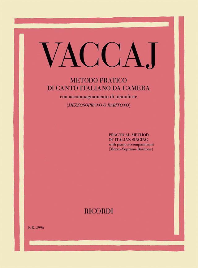 Cover: 9790041829968 | Metodo pratico di canto italiano da camera | Nicola Vaccai | Buch