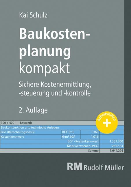 Cover: 9783481039950 | Baukostenplanung kompakt | Kai Schulz | Taschenbuch | Deutsch | 2019