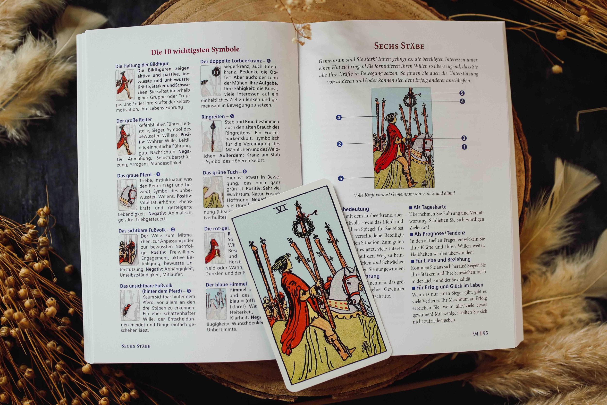 Bild: 9783868265699 | Tarot Basic Waite - Symbole, Schlüsselbegriffe, Deutungen | Buch