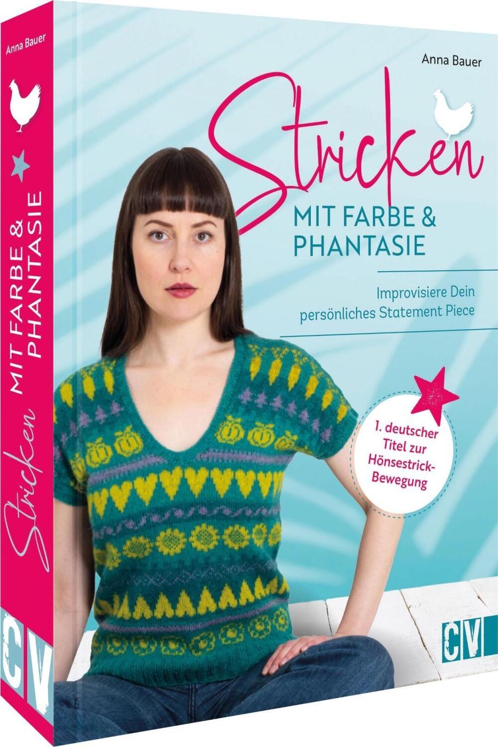 Cover: 9783841066480 | Stricken mit Farbe und Phantasie | Anna Bauer | Buch | Deutsch | 2022