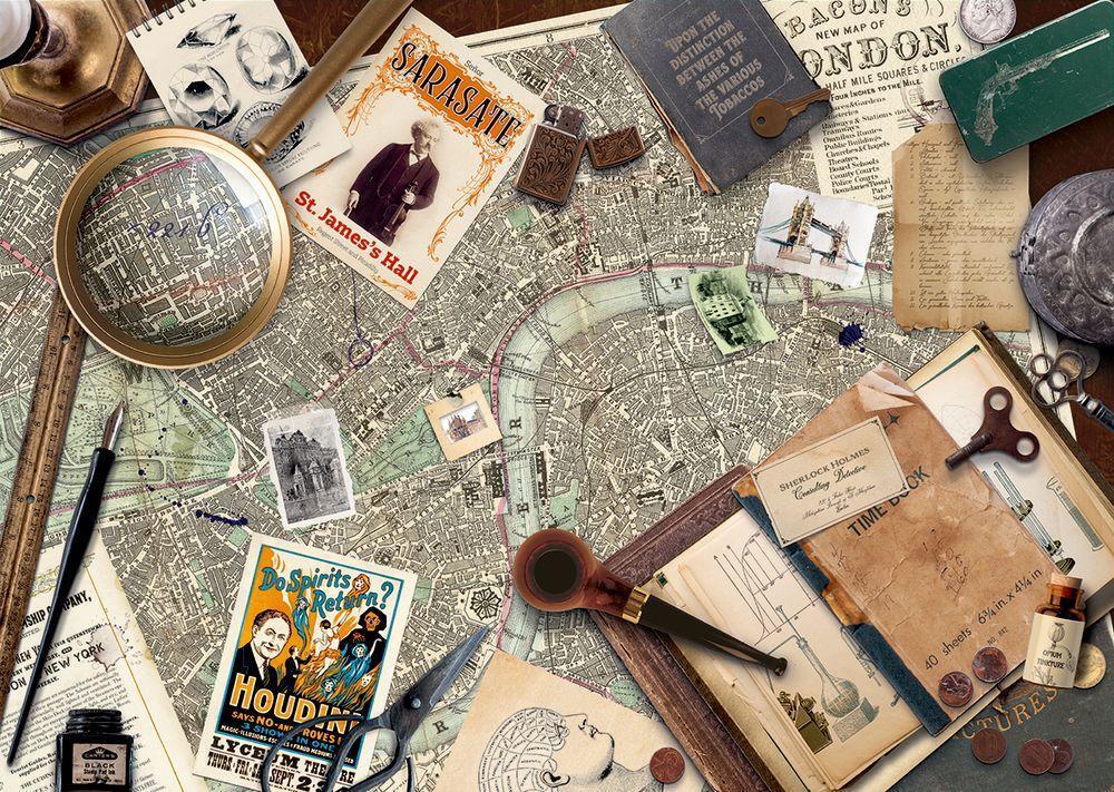 Bild: 4050003724683 | Boxpuzzle Sherlock Holmes (1000 Teile) | Spiel | Deutsch | 2021