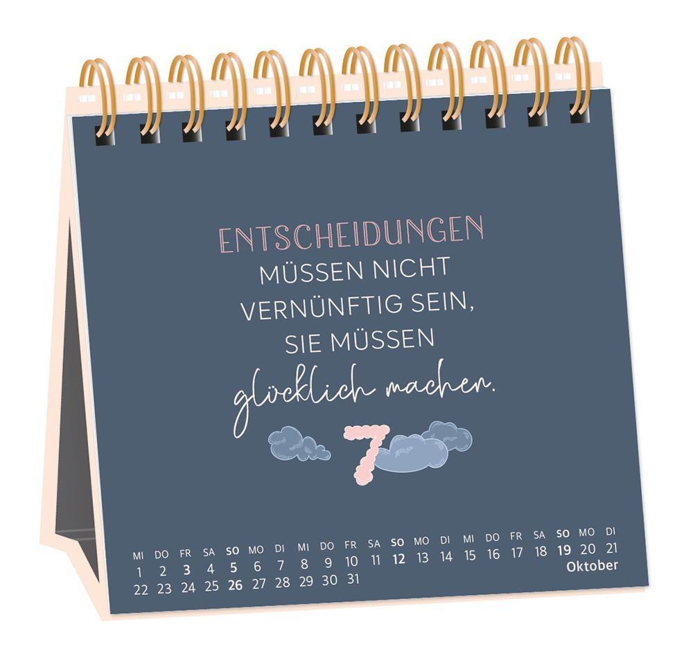 Bild: 9783986360955 | Tischkalender 2025 Nimm dir Zeit | Tischkalender | Original | Kalender