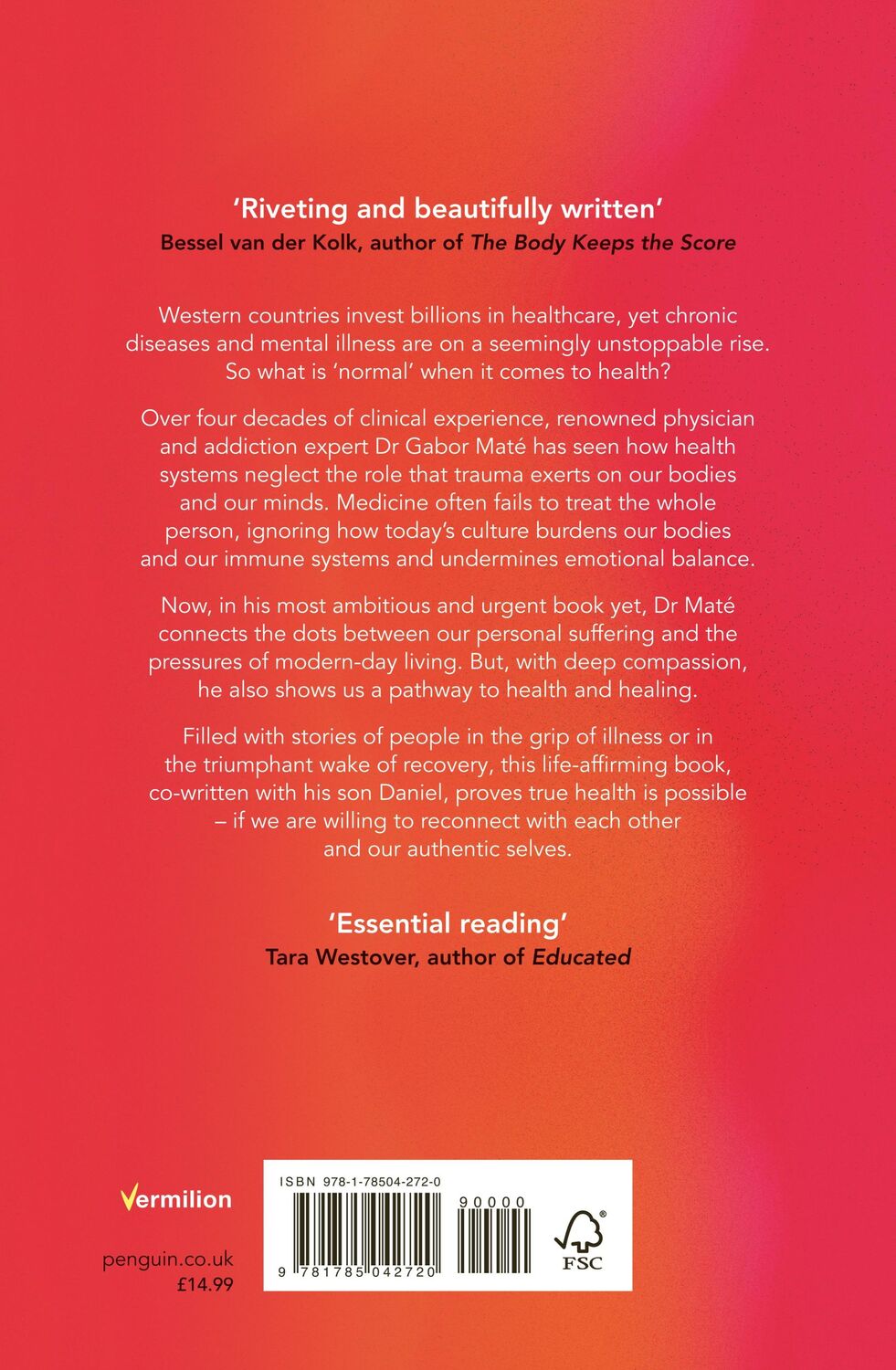 Rückseite: 9781785042720 | The Myth of Normal | Trauma, Illness &amp; Healing in a Toxic Culture