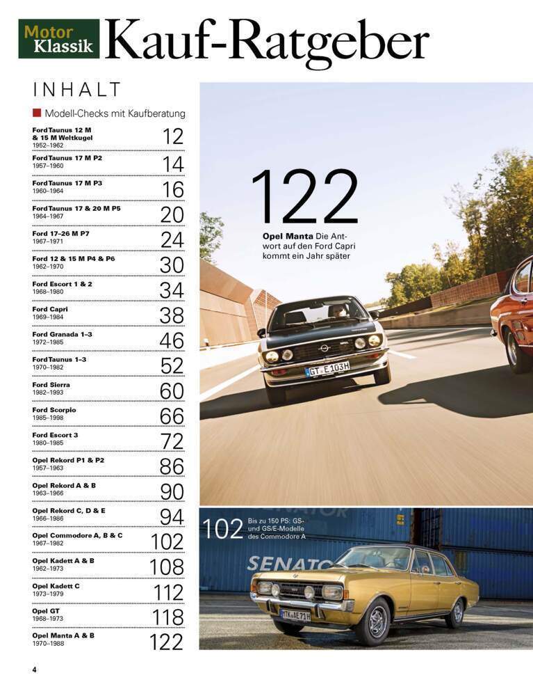 Bild: 9783613308794 | MotorKlassik Kauf-Ratgeber - Ford &amp; Opel | Taschenbuch | 162 S. | 2018