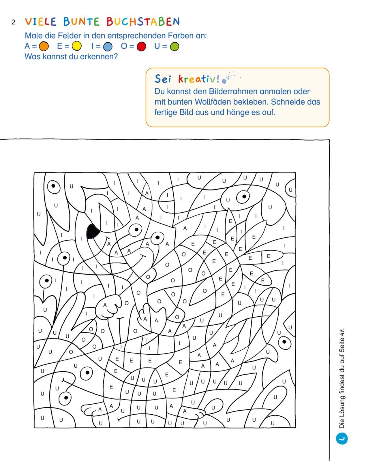 Bild: 9783551190529 | Schlau für die Schule: Mein Kreativ-Lernspaß: Buchstaben | Mildner