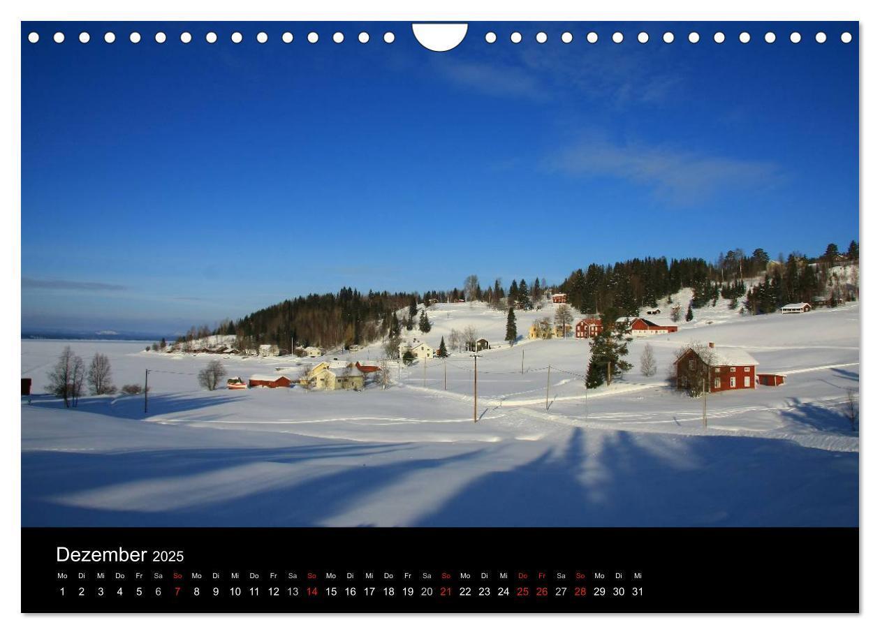 Bild: 9783435812707 | Schweden 2025 (Wandkalender 2025 DIN A4 quer), CALVENDO Monatskalender