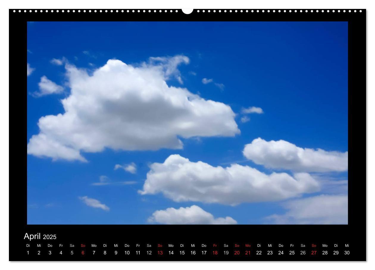 Bild: 9783435831715 | Wolkenbilder (hochwertiger Premium Wandkalender 2025 DIN A2 quer),...