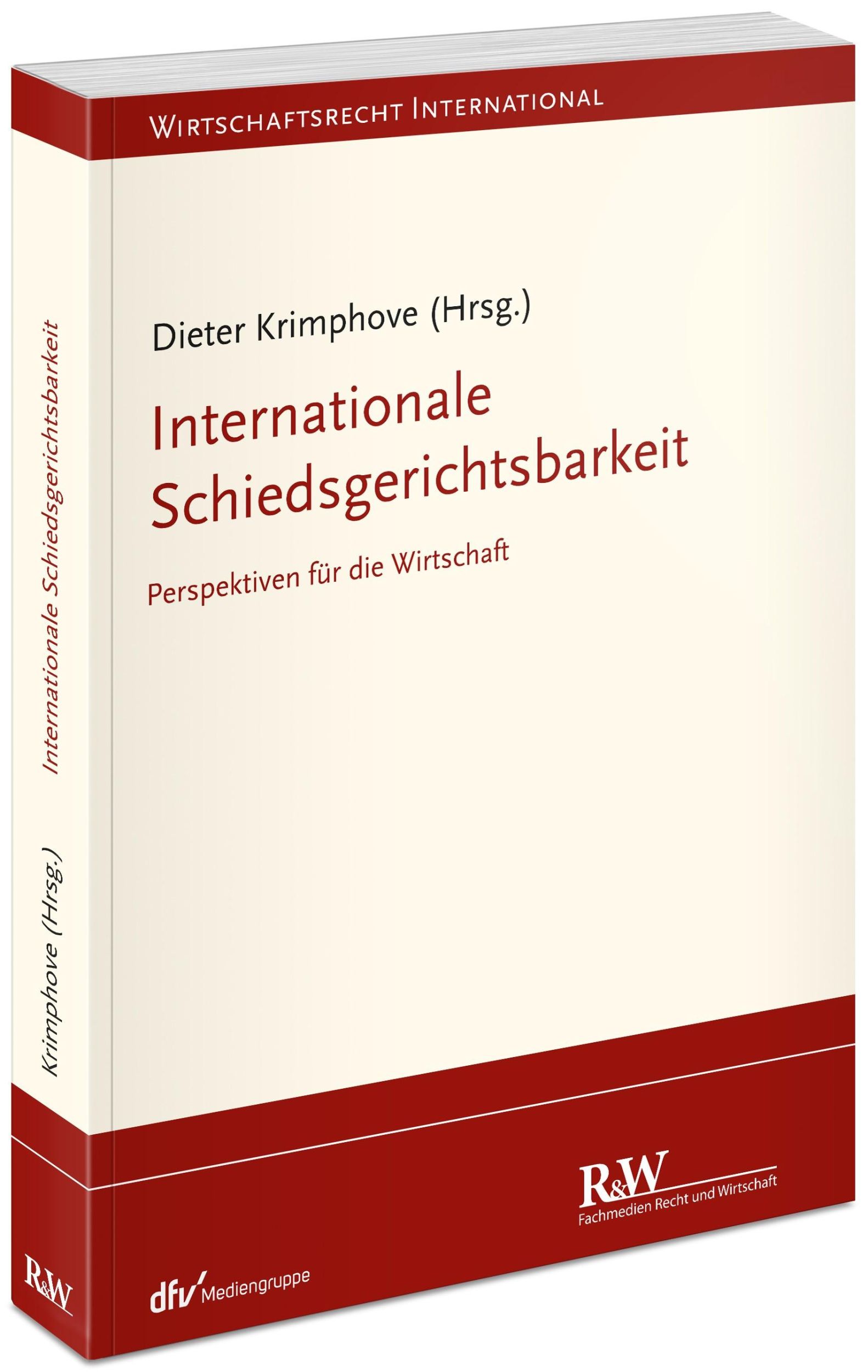 Cover: 9783800518098 | Internationale Schiedsgerichtsbarkeit | Dieter Krimphove | Taschenbuch