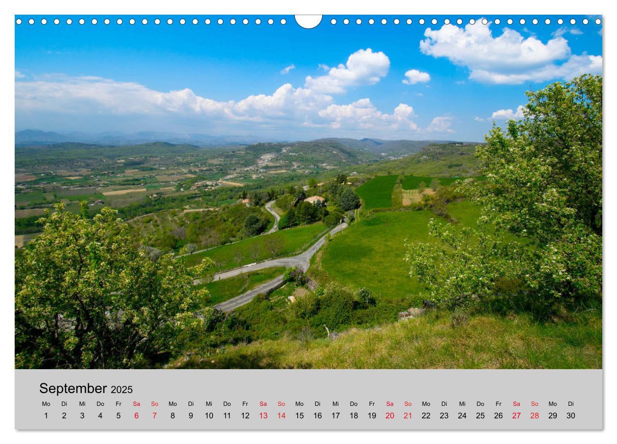 Bild: 9783435237142 | Bezaubernde Ardèche (Wandkalender 2025 DIN A3 quer), CALVENDO...