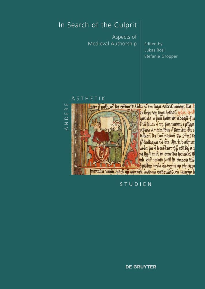 Cover: 9783110692679 | In Search of the Culprit | Aspects of Medieval Authorship | Buch
