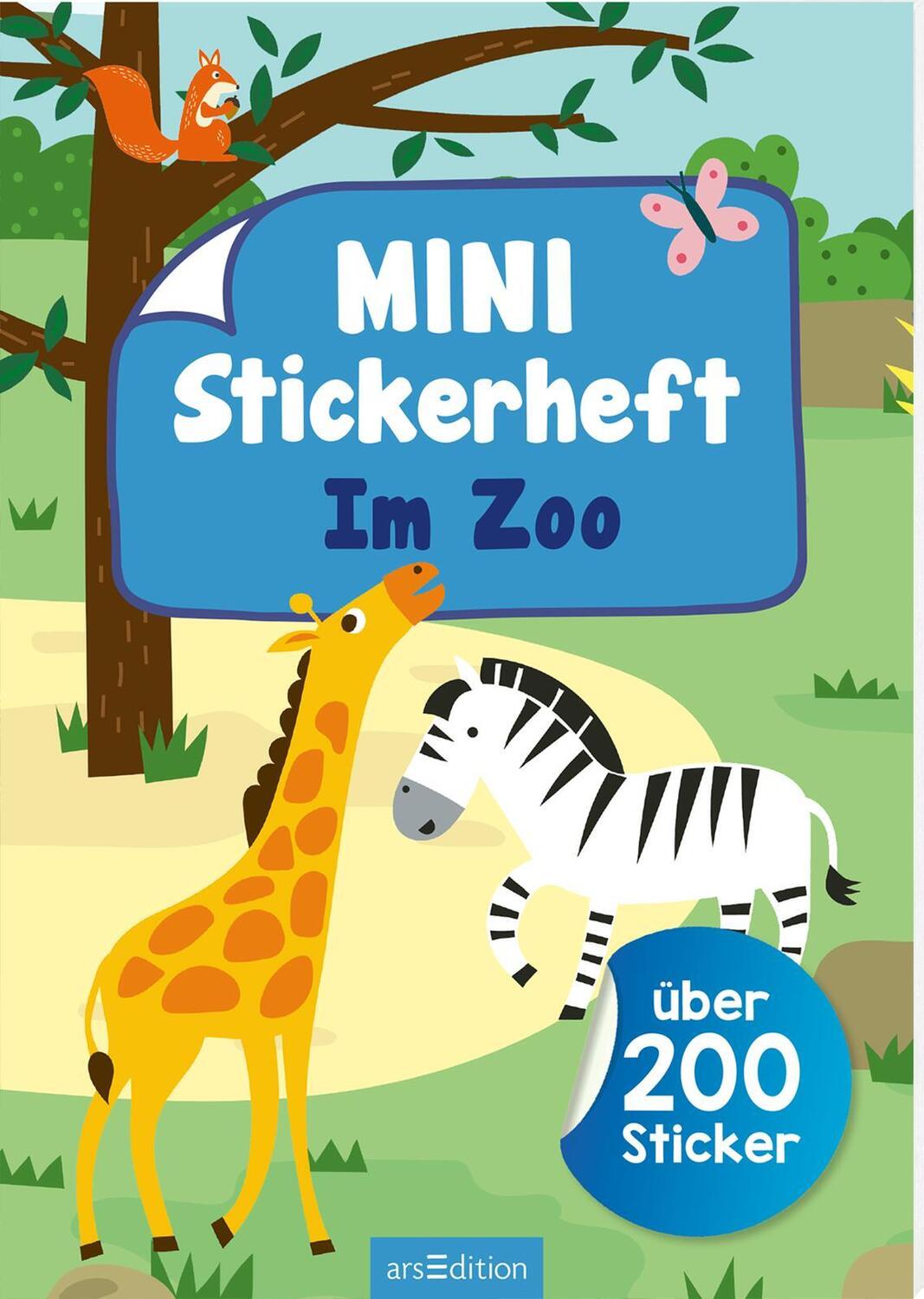 Cover: 9783845848181 | MINI-Stickerheft - Im Zoo | Über 200 Sticker | Taschenbuch | 40 S.