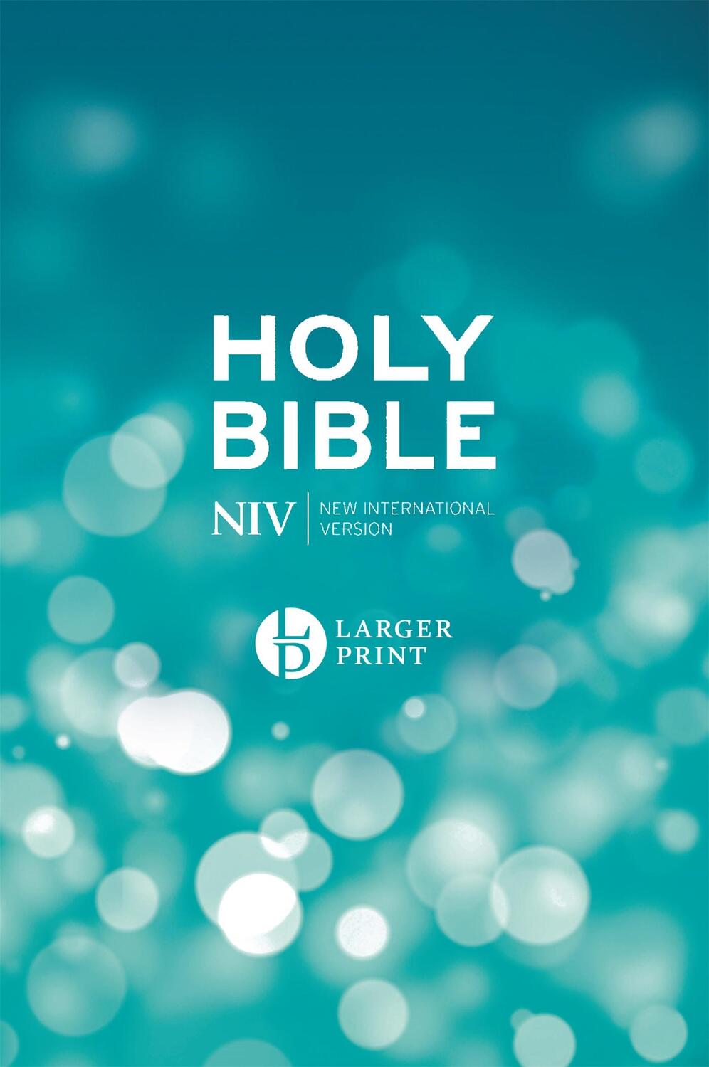 Cover: 9781473656673 | NIV Larger Print Blue Hardback Bible | New International Version