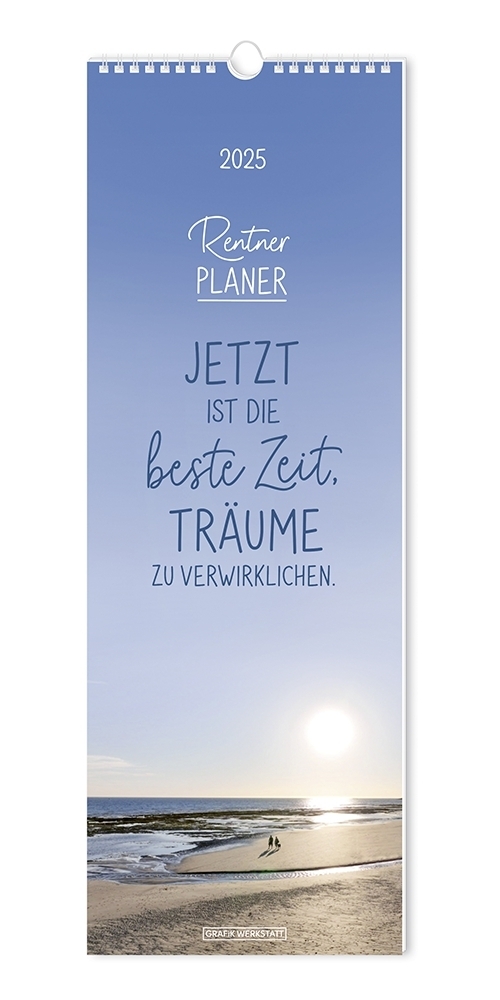 Cover: 9783986361235 | Rentnerplaner 2025 | Paarplaner | GRAFIK WERKSTATT Das Original | 2025