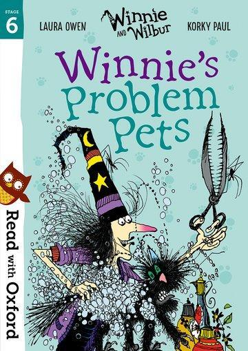 Cover: 9780192765260 | Read with Oxford: Stage 6: Winnie and Wilbur: Winnie's Problem Pets