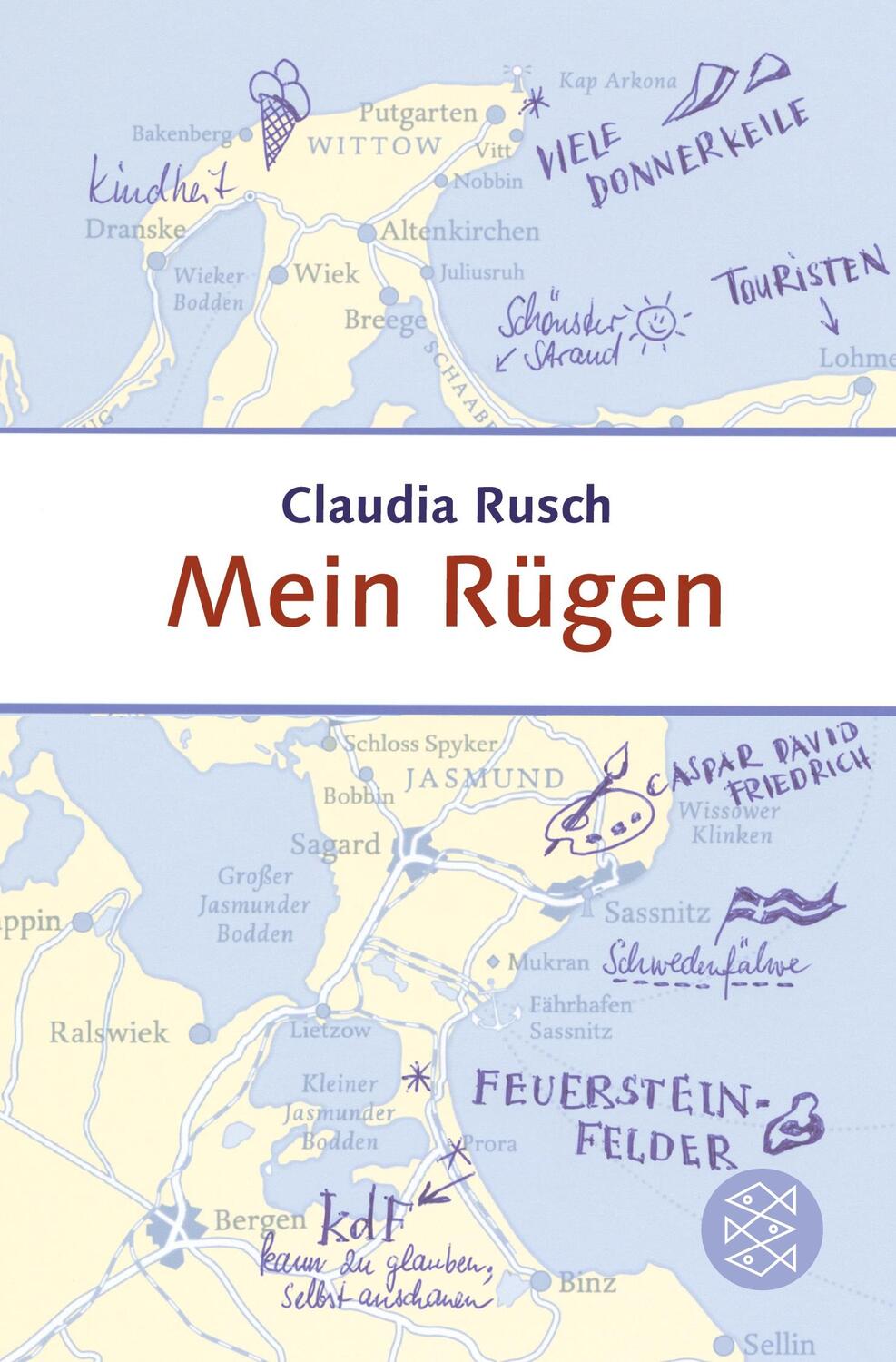 Cover: 9783596190447 | Mein Rügen | Claudia Rusch | Taschenbuch | 192 S. | Deutsch | 2013