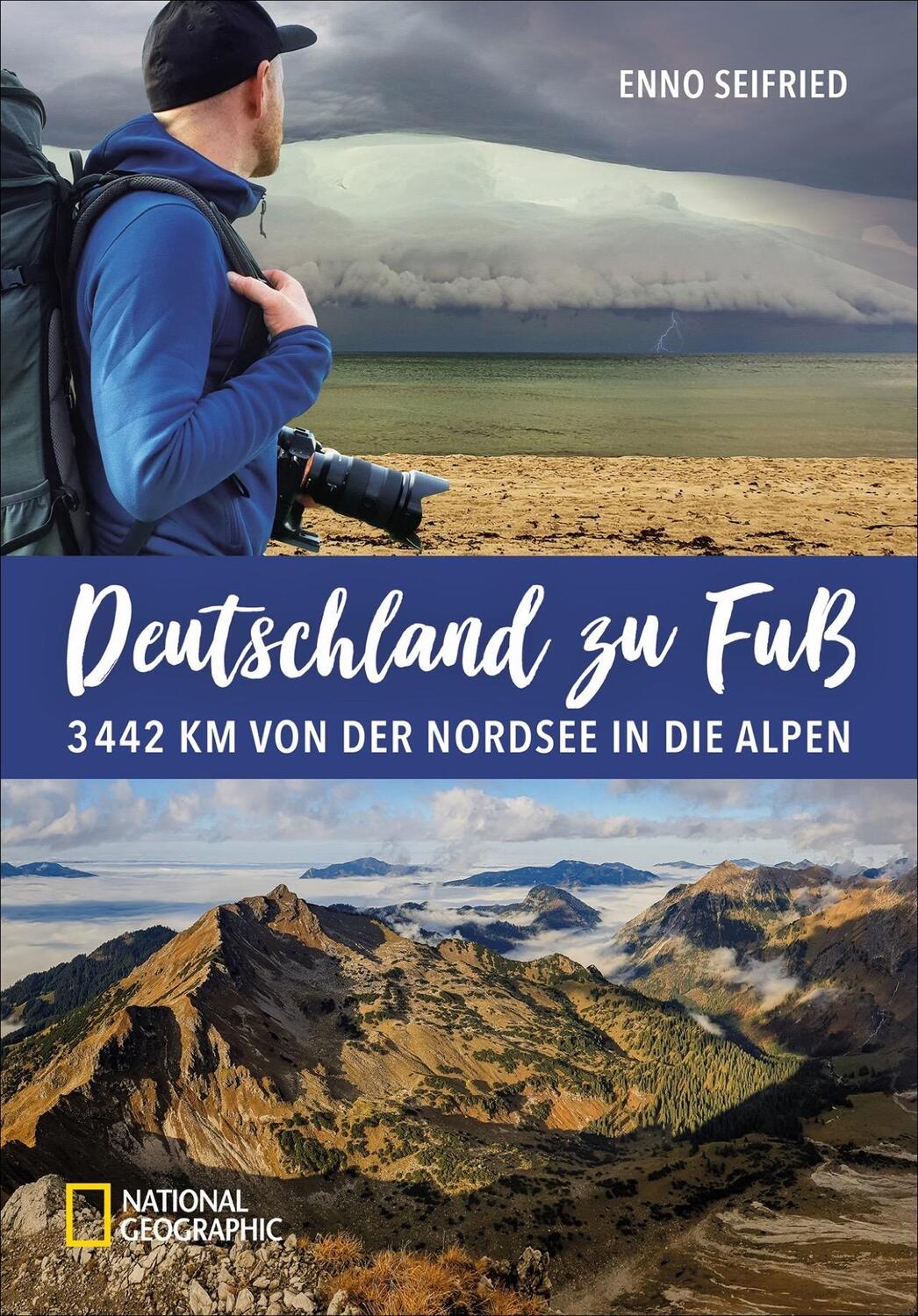 Cover: 9783866907850 | Deutschland zu Fuß | 3442 Km von der Nordsee in die Alpen | Seifried