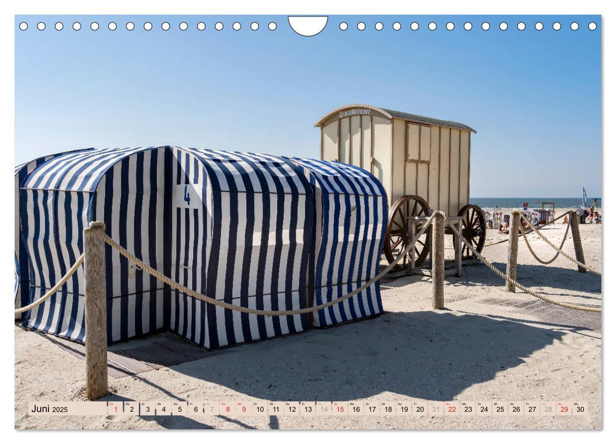 Bild: 9783435282456 | Norderney Spaziergang (Wandkalender 2025 DIN A4 quer), CALVENDO...