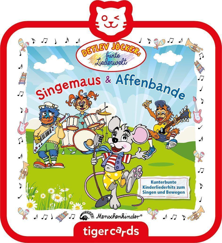Cover: 4260535484645 | tigercard - Detlev Jöcker - Singemaus und Affenbande | Stück | Deutsch
