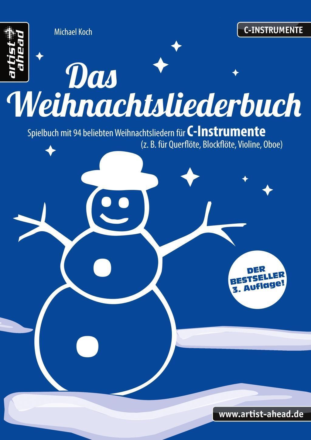 Cover: 9783936807806 | Das Weihnachtsliederbuch (C-Instrumente) | Broschüre | 60 S. | Deutsch