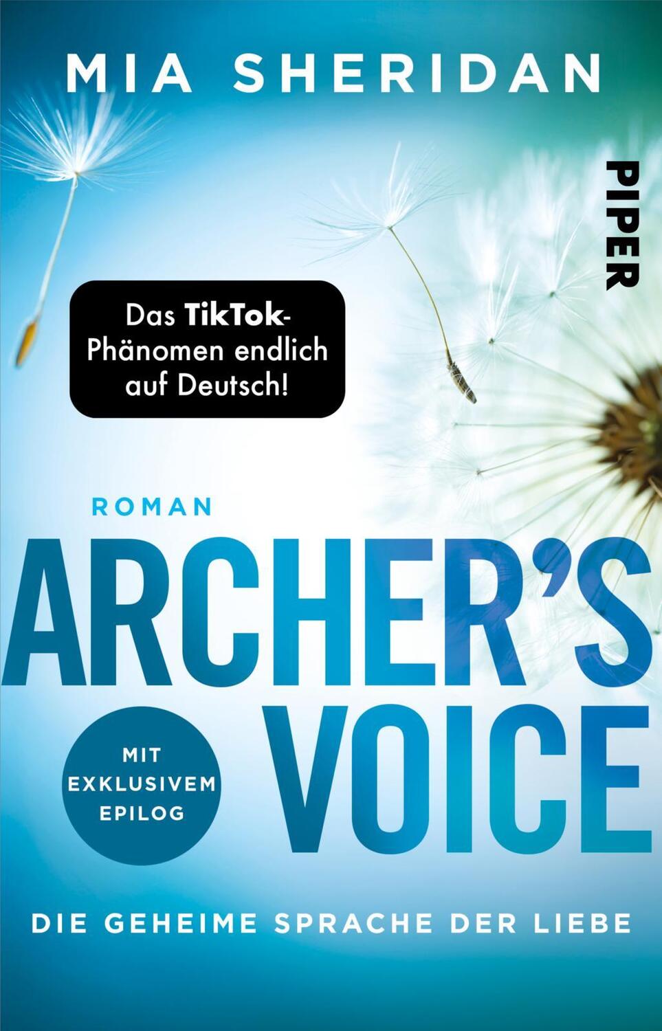 Cover: 9783492507516 | Archer's Voice. Die geheime Sprache der Liebe | Mia Sheridan | Buch