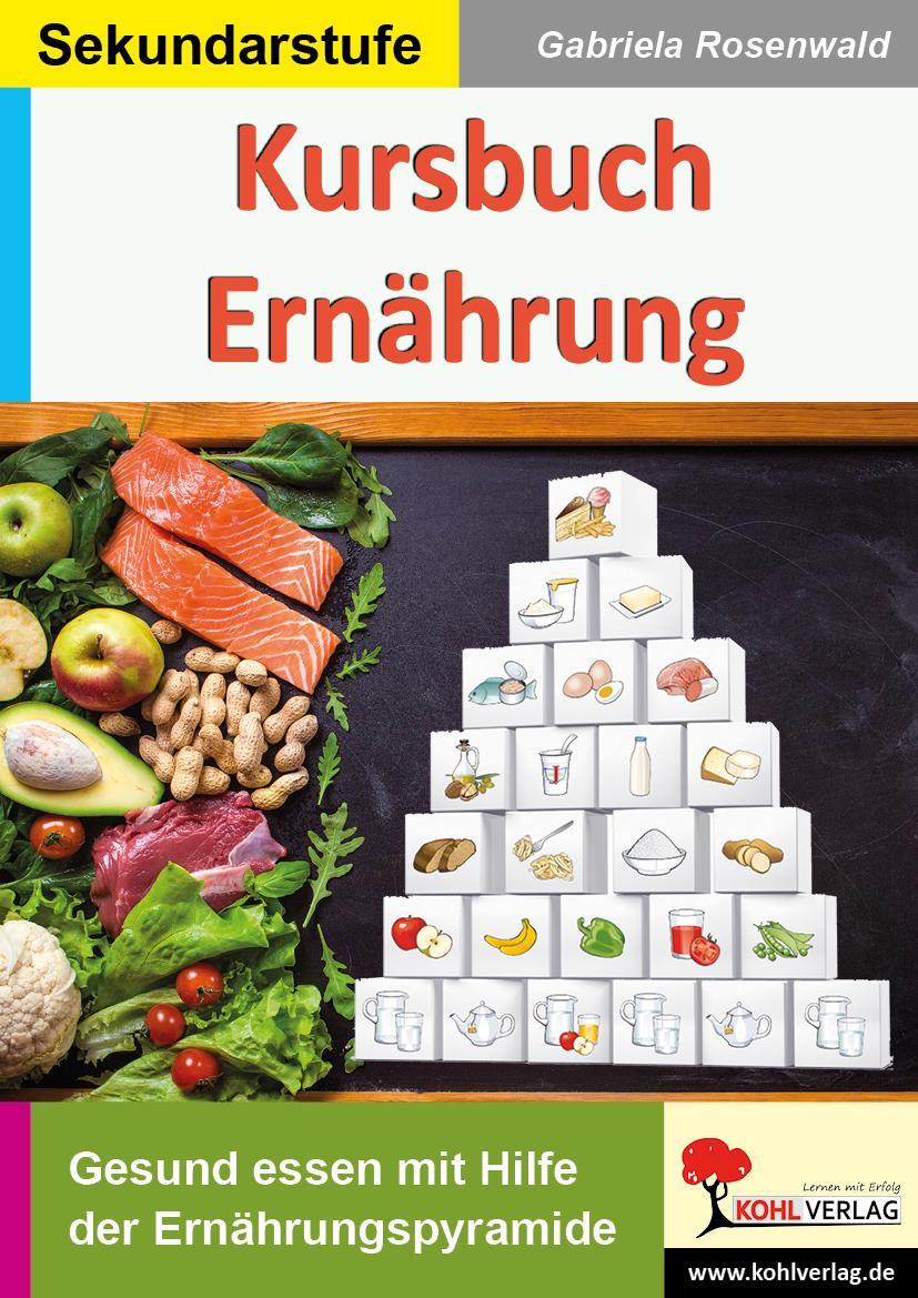 Cover: 9783960404514 | Kursbuch Ernährung | Gesund essen mit Hilfe der Ernährungspyramide